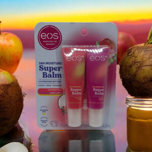 Eos 24H Moisture Super Balm- Coconut Milk & Honey Apple BRAND NEW